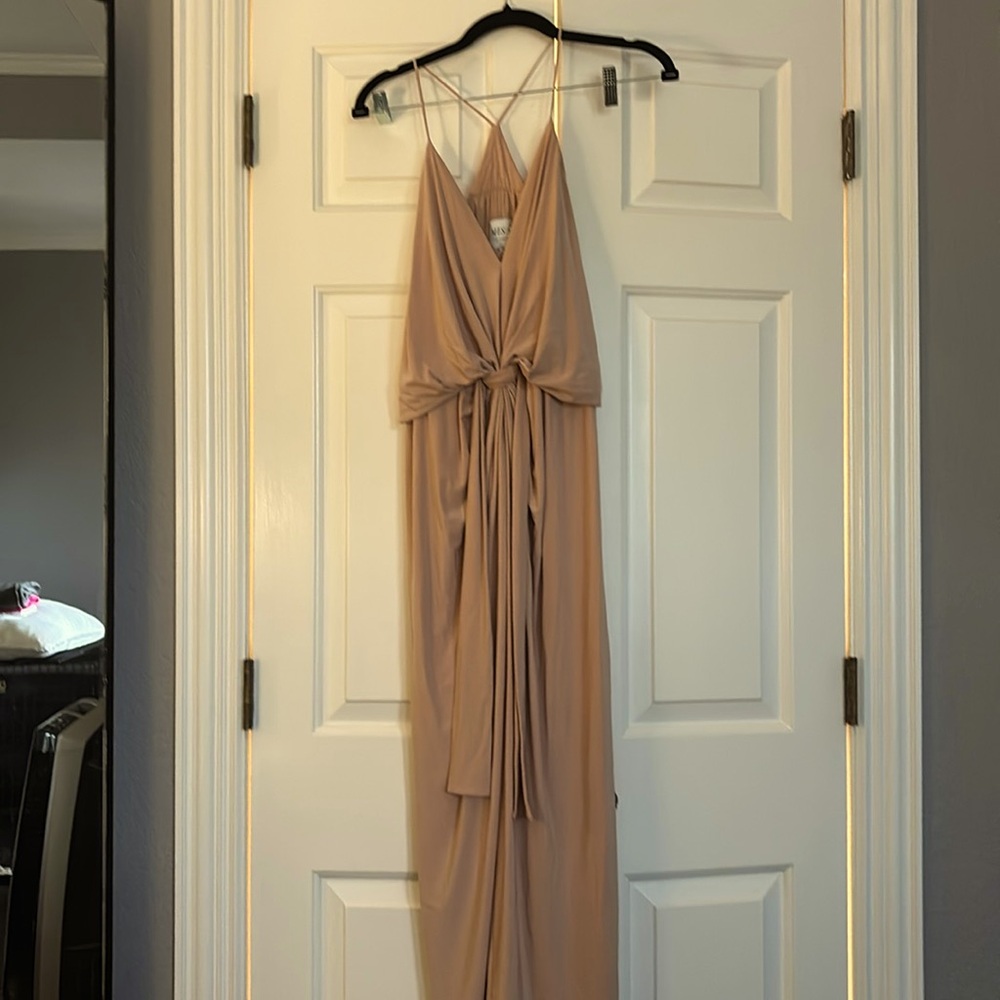 - Misa Los Angeles nudes dress